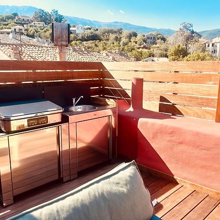 Pepites Bastiaises Piazza D'A Appartement Roof Top Vue Mer バスティア エクステリア 写真