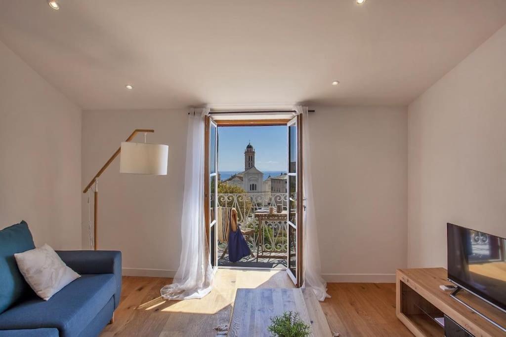 Pepites Bastiaises Piazza D'A Appartement Roof Top Vue Mer バスティア エクステリア 写真