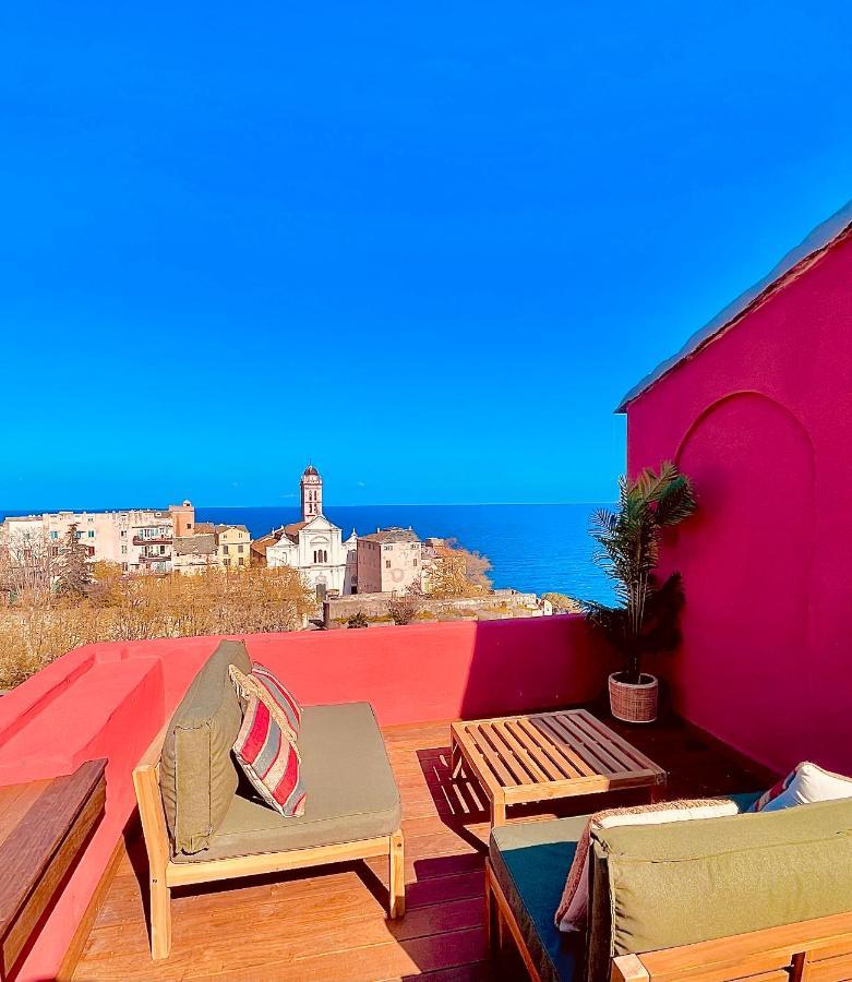 Pepites Bastiaises Piazza D'A Appartement Roof Top Vue Mer バスティア エクステリア 写真