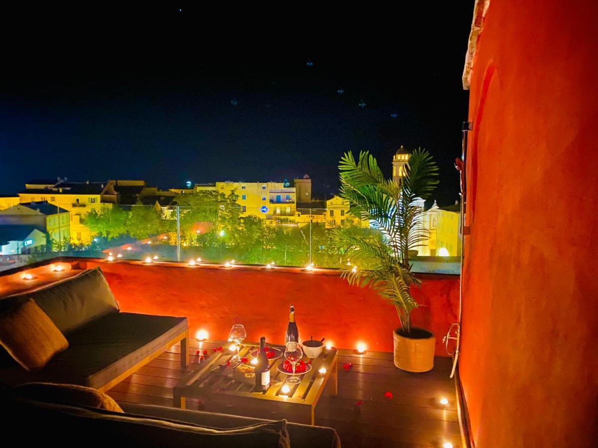 Pepites Bastiaises Piazza D'A Appartement Roof Top Vue Mer バスティア エクステリア 写真
